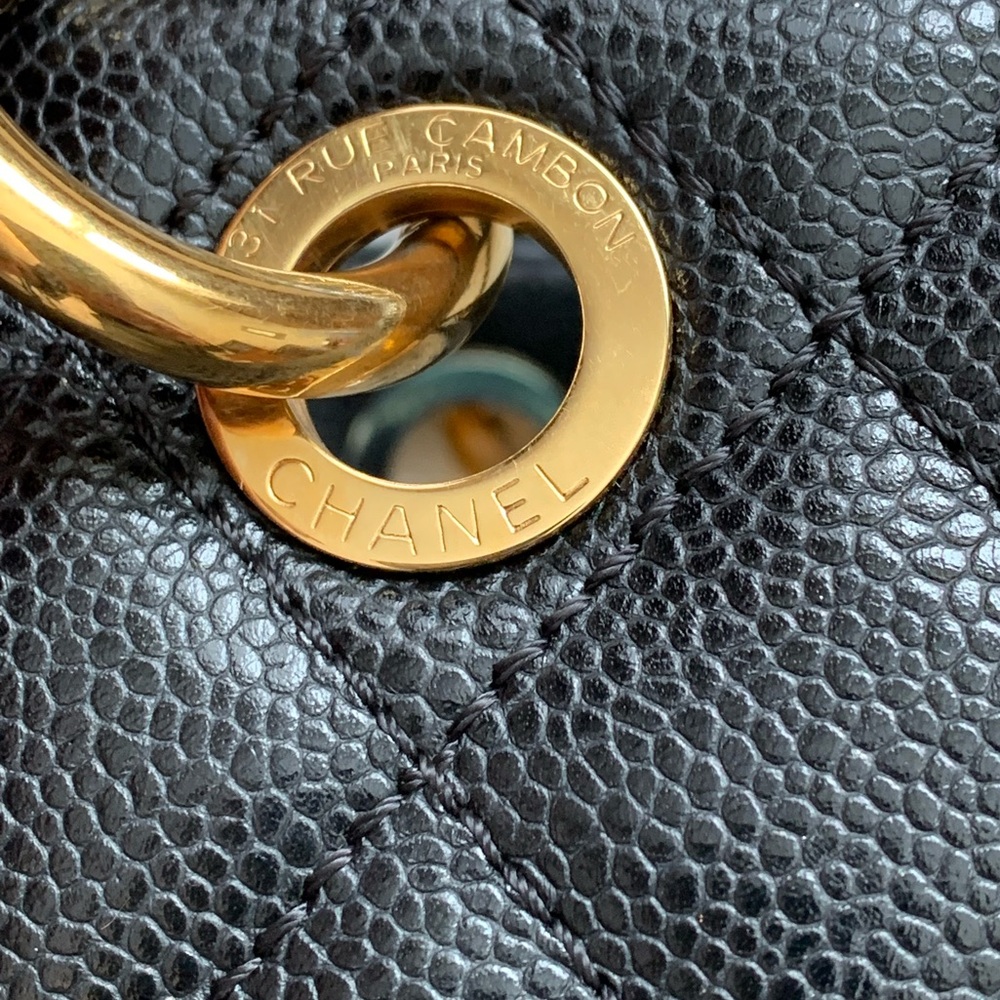 Chanel Black Quilted Caviar
Grand Shopping Tote - Picture 7 of 14